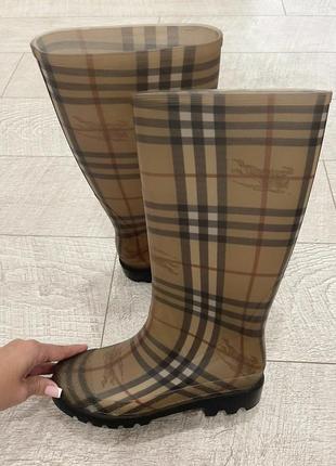 Гумові чоботи burberry