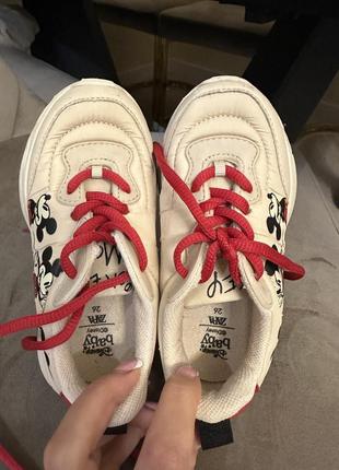 Детские кроссовки зара микки zara mikki disney 26 размер