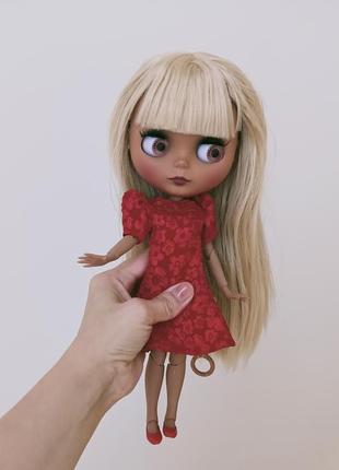 Нова лялька blythe 30см,шарнірна матова