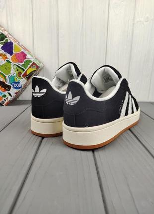 Кроссовки adidas campus 00s black white6 фото