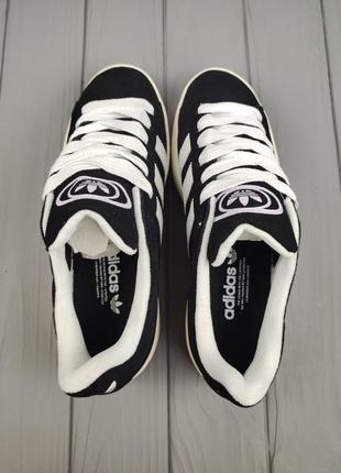 Кроссовки adidas campus 00s black white8 фото