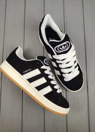 Кросівки adidas campus 00s black white3 фото