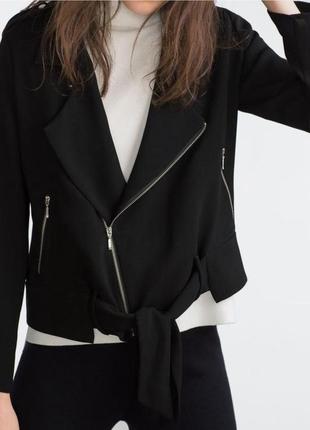 Косуха, блейзер,пиджак на молнии zara размер s