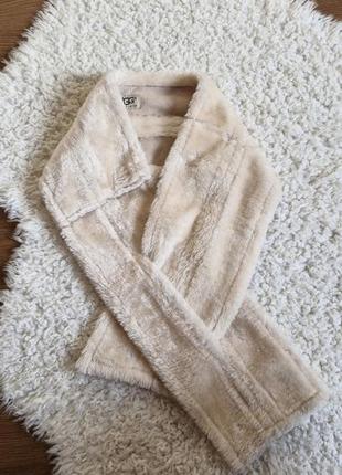 Стильный шарф ugg, зимний женский шарф, шарф-воротник ugg