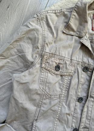 Куртка джинсовая серая мужская джинсовка пиджак4 фото