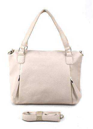 Повсякденна жіноча сумка voila 502220 бежева