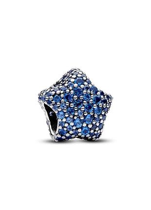 Серебряный шарм pandora "яркая звезда" 793026c01