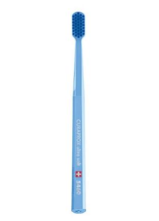 Зубна щітка curaprox cs 5460 ultra soft (світло-синій/синій)