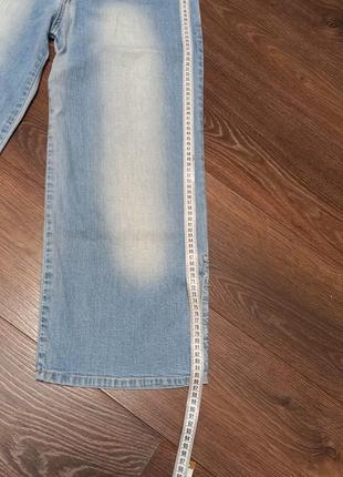 Тонкие джинсы кюлоты р304 фото