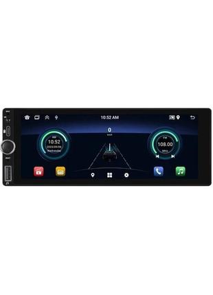 1din автомагнитола 6099 android 4/64gb 6,9" экран/ gps/ wifi