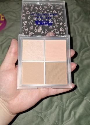 Glambee contouring palette,тон 2