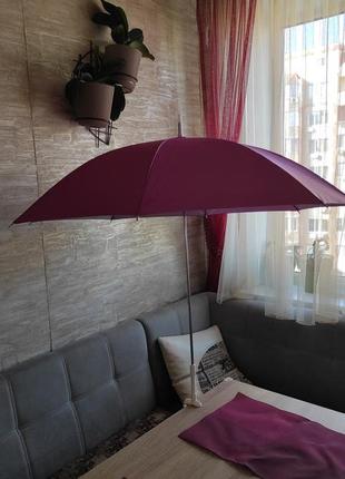 Зонтик на лето, крепится к столу1 фото