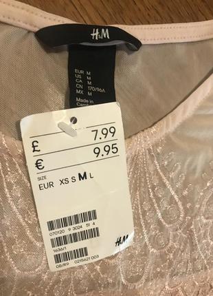 Футболка/ блузка h&m, p. m3 фото