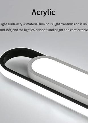 Світлодіодний стельовий світильник riserva 24 вт, 6500 к д 40 см x ш 12 см)