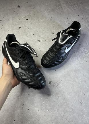 Nike tiempo soccer shoes футбольне взуття бутси найк оригінал2 фото