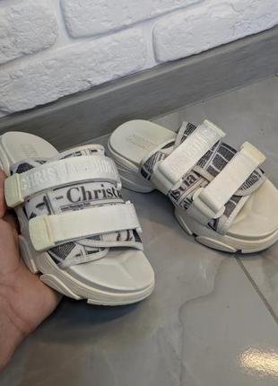 Тапки босоножки christian dior legit. размер 37.