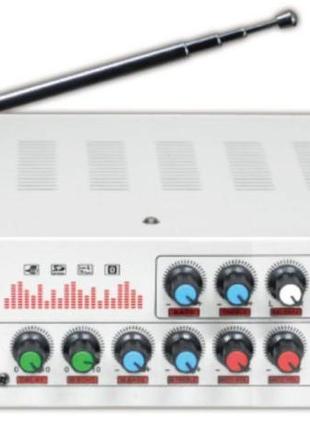 Підсилювач ukc av-313bt + караоке 2 мікрофони