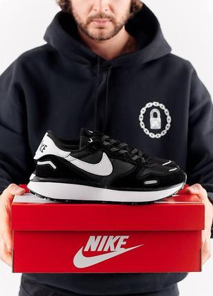 Кросовки мужские nike phoenix waffle black white