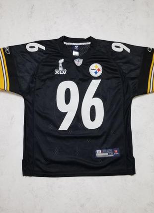 Американский футбол reebok super bowl pittsburgh steelers nfl jersey