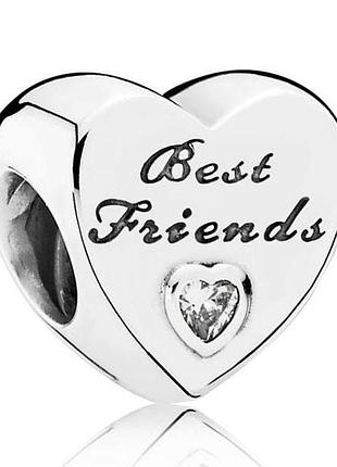 Серебряный шарм pandora  791727cz