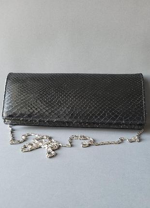 Сумочка - клатч кожа змеи