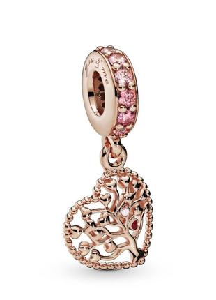 Срібна намистина pandora    "дерево кохання" 786592czsmx