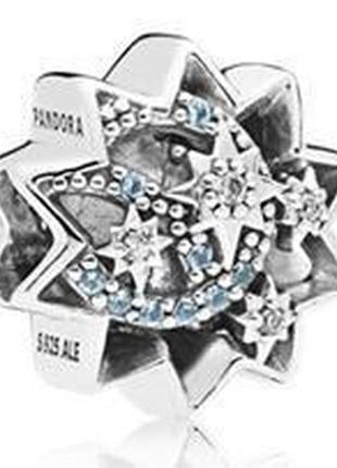 Серебряный шарм pandora  791384cz