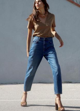 Новые джинсы zara mom z1975, 36 размер