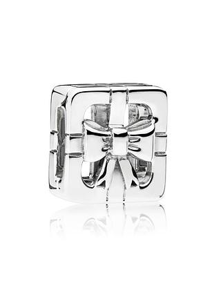 Серебряный шарм pandora    "подарок" 797538