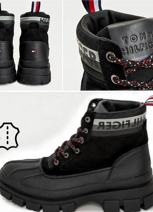 Чоловічі черевики оригінал tommy hilfiger chunky duck hybrid boot