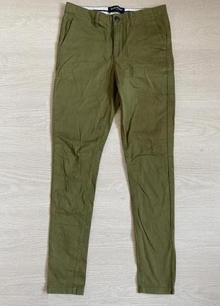 Женские брюки чинос superdry 28р. 98% коттон, идеальное состояние