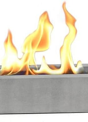 Уценка! bacoeng настільна чаша для багаття, мінібіокамін на біоетанолі,38 x 8,5 x 8,5 см