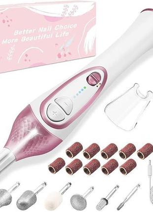 Акумуляторний набір для манікюру, педикюру, фрезер kuiiyer 20000rpm