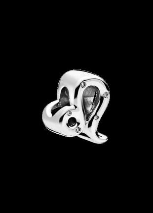 Серебряный шарм pandora 798414c01