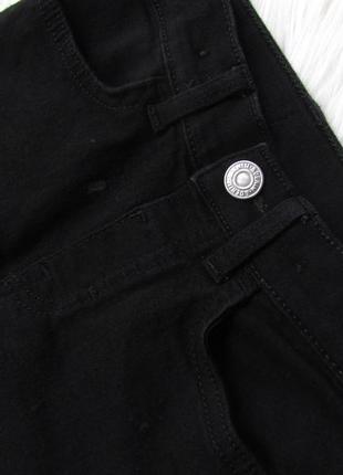 Чорні брюки  штани джинси суперстрейч вузького крою h&m6 фото
