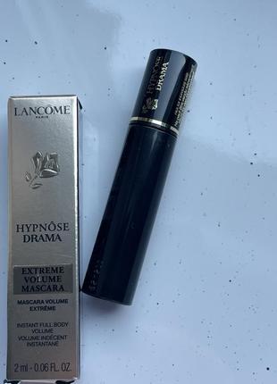 Туш для вій lancôme mini hypnôse drama instant full body volume mascara