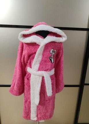 Детские махровые халаты на 7-8 лет,велсофт, производство туречки, наличие цвета и размеры