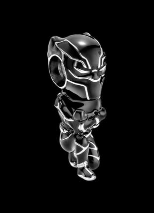 Серебряный шарм pandora  черная пантера 790783c01