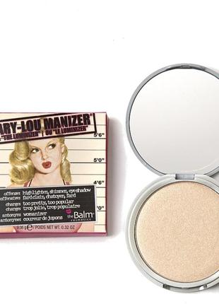 Thebalm mary-lou manizer highlighter & shadow