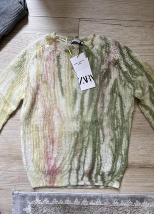 Чудовий светр  в складі вовна та альпака zara