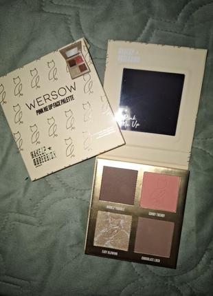 Палетка для контурирования makeup obsession wersow