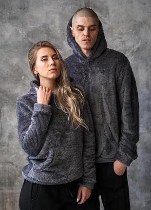 Парные худи плюшевые 3