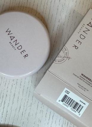 Пудрова суха тональна основа wander beauty wanderlust powder foundation in light пудра4 фото