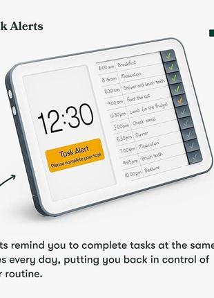 Relish day — годинник для слабоумства з диспетчером щоденних завдань, цифровий...