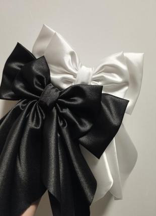 Большой бант на резинке/заколке