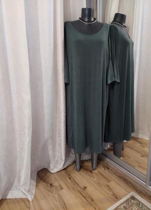 Комфортное платье 👗 майка оверсайз