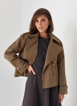 Стильні вкорочені тренчі