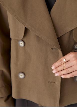 Стильні вкорочені тренчі