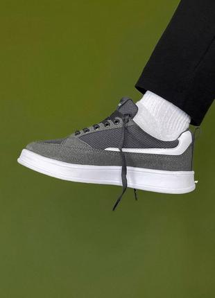 Lacoste joggeur silver кросівки чоловічі2 фото
