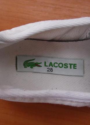 Мокасини lacoste5 фото